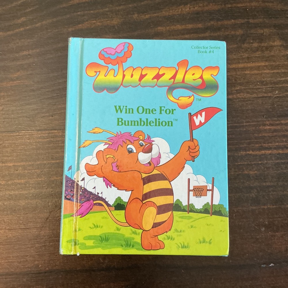 Vintage 1984 Wuzzles Win One‎ For Bumblelion Collector Series Book 4 Hardcover